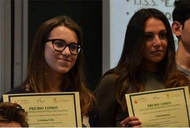 Due Premi Asimov al Liceo Vallone