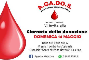 Domenica 13 “Una goccia di vita per la vita!”