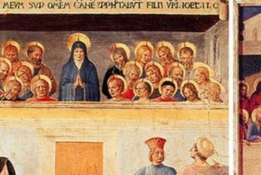 Alitò su di loro 