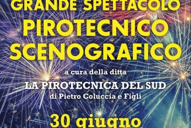 Ci saranno anche i fuochi d'artificio