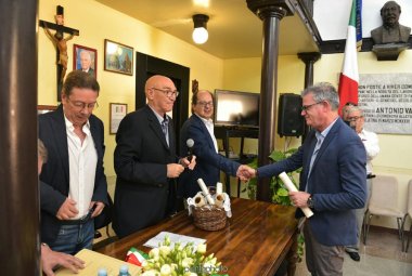 Marcello Amante socio onorario della Società Operaia di Galatina