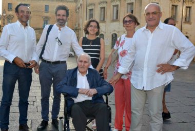 Restaurato il mosaico della Lupa in Piazza Sant'Oronzo