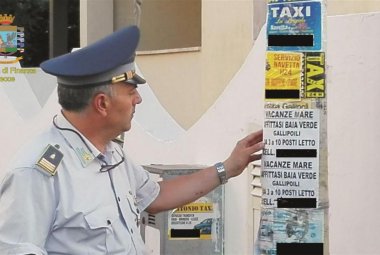 Intervento della Guardia di Finanza contro gli affitti in nero