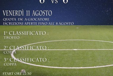 A Galatina un torneo di calcetto sotto le stelle