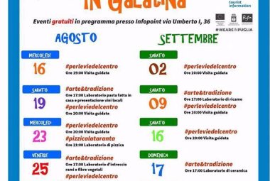 #WeareinGalatina, l'estate in città