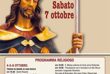 I festeggiamenti per San Rocco ad Ottobre