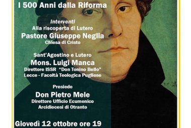 Dal Conflitto alla Comunione. I 500 anni dalla Riforma