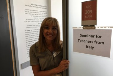La Scuola dello Yad Vashem a Gerusalemme: un’esperienza unica ed entusiasmante