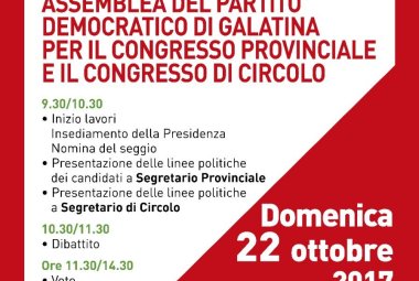 PD galatinese a congresso