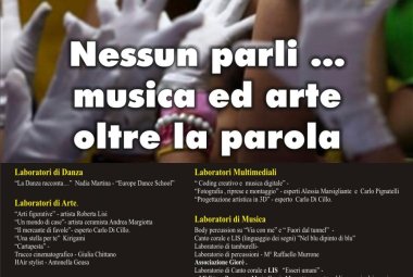  "Nessun parli, musica e arte oltre la parola"