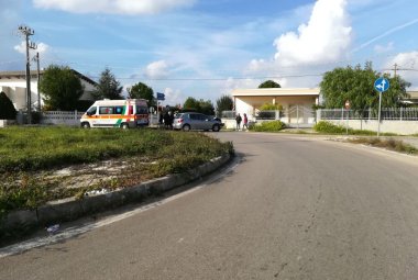 Incidente sulla Noha-Aradeo, una donna ferita