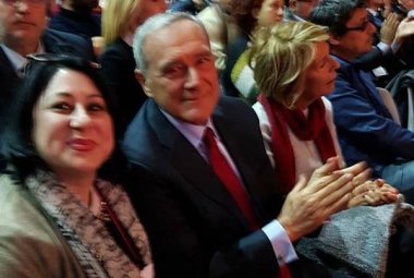 Liberi e uguali, Daniela Sindaco con il presidente del Senato