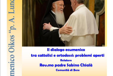 Il dialogo ecumenico fra cattolici e ortodossi: problemi aperti