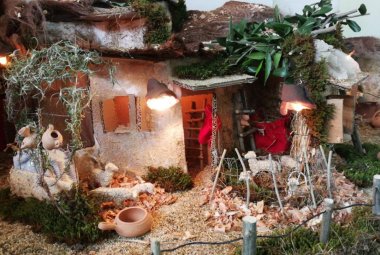 Il Presepe degli operai Colacem