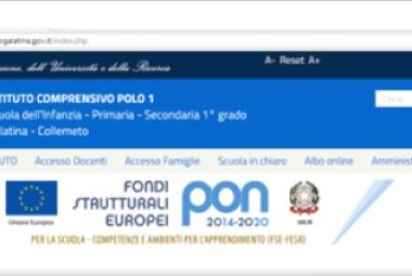 L’Istituto Comprensivo Polo 1 di Galatina ha un nuovo sito web