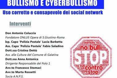 Cosimo Loré a Galatina per presentare "Società, Diritto, Crimine"
