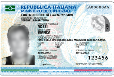 In distribuzione la Carta d’Identità Elettronica