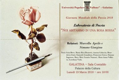 "Noi abitammo in una rosa rossa"