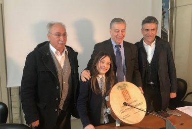 Tommy Miglietta premiato dalla Provincia
