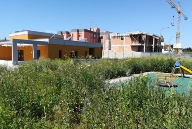 "Asilo nido assediato dalle erbacce. Galatina non lo merita! Qualcuno risponda"