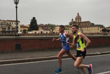 Gianluca Tundo secondo degli italiani alla mezza maratona di Firenze