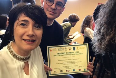 Il “Premio Asimov per l’editoria scientifica divulgativa” ad uno studente dello Scientifico di Galatina