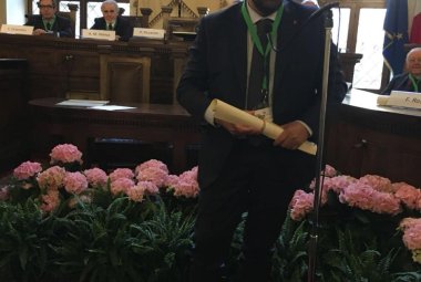 Massimiliano Apollonio nell'Accademia dei Georgofili