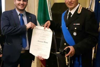 Giovanni Bono cavaliere della Repubblica Italiana