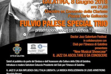 Il “Doctor Jazz Salentum Festival” nel convento delle Clarisse a Galatina