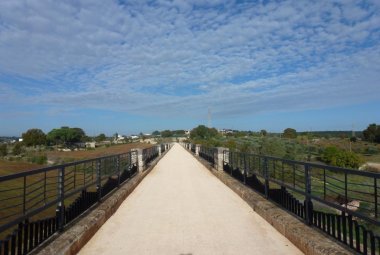Altri chilometri per la ciclovia dell'Acquedotto