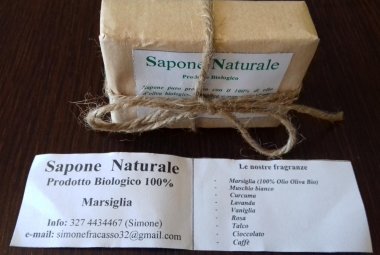 "Produco a Galatina il vero sapone di Marsiglia biologico ricavato dall'olio di oliva"