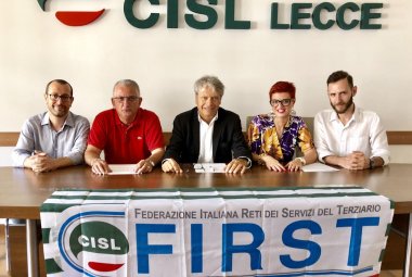 Giuseppe Colella segretario provinciale dei bancari Cisl di Lecce