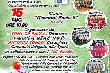 'Un goal per la solidarietà'