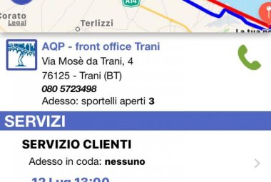 “Salta la coda”, il nuovo servizio di prenotazione Aqp