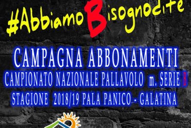 "#AbbiamoBisognodite", la campagna abbonamenti della SBV Olimpia