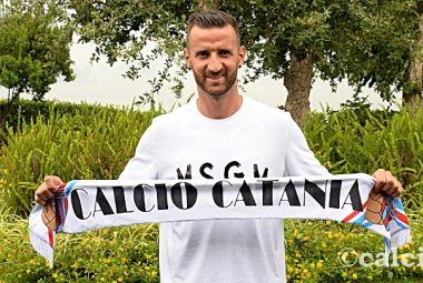 Andrea Esposito in serie C con il Catania