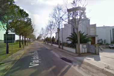 Nuovi pali in viale Ippolito De Maria