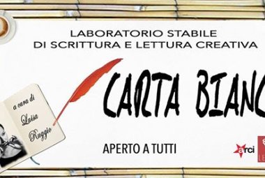 “Carta bianca”, laboratorio di scrittura con Luisa Ruggio