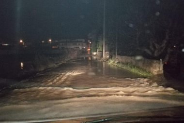 Una bomba d'acqua su Galatina