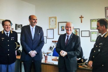 Visita lampo del Capo della Polizia al Commissariato di Galatina