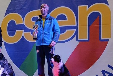 Brain and Beauty, Border Collie galatinese sulla vetta dell’Agility Dog