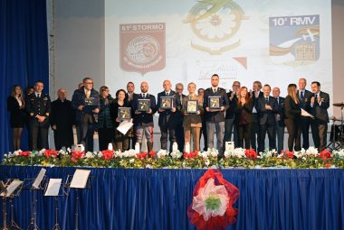 La cerimonia di consegna del 'Premio Lauretano'