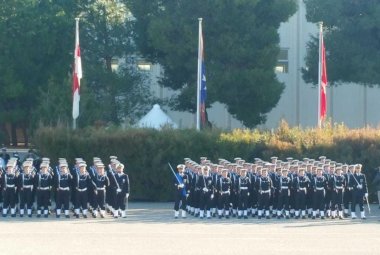 Vito D’Elia al comando della Scuola Sottufficiali della Marina Militare di Taranto