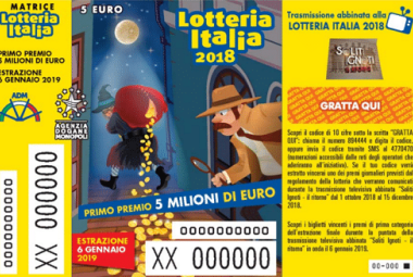 In calo in Puglia la vendita dei biglietti della lotteria Italia