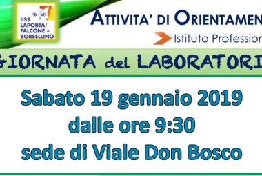 Al Laporta/Falcone e Borsellino la 'Giornata del Laboratorio'