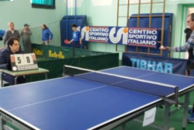 A Sogliano Cavour un torneo di tennis tavolo del Centro Sportivo Italiano