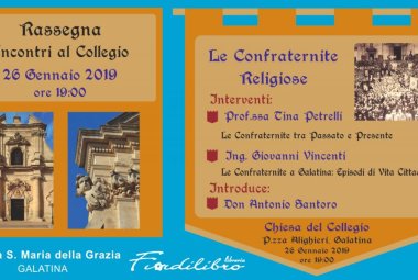 “Confraternite religiose”, se ne parlerà al 'Collegio'