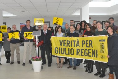 “Verità per Giulio Regeni” 
