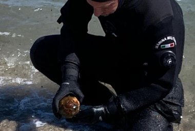 I palombari del GUS di Taranto rimuovono 105 ordigni esplosivi