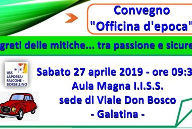 “Officina d’epoca: I segreti delle mitiche… tra passione e sicurezza” 